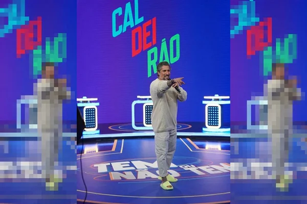 Saiba quanto custa o chinelo importado que Mion usou no Caldeirão