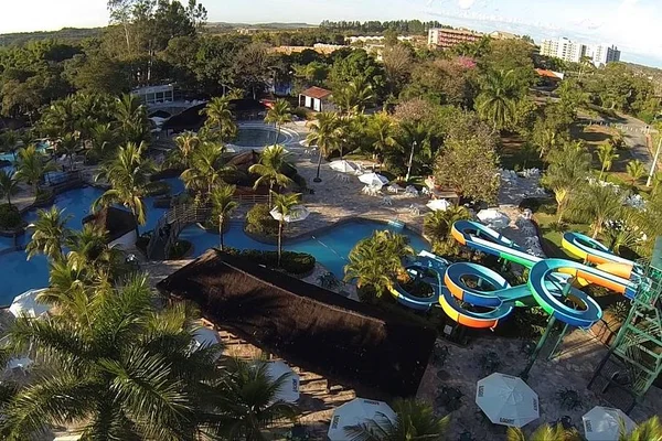 Lagoa Thermas Parque, em Caldas Novas, Goiás
