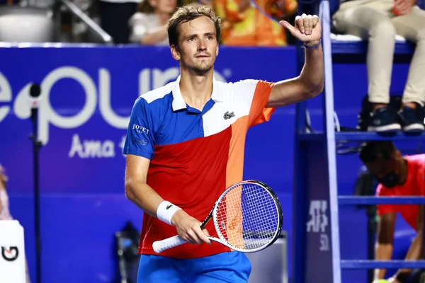 Daniil Medvedev em partida válida pelo ATP 500 de Acapulco