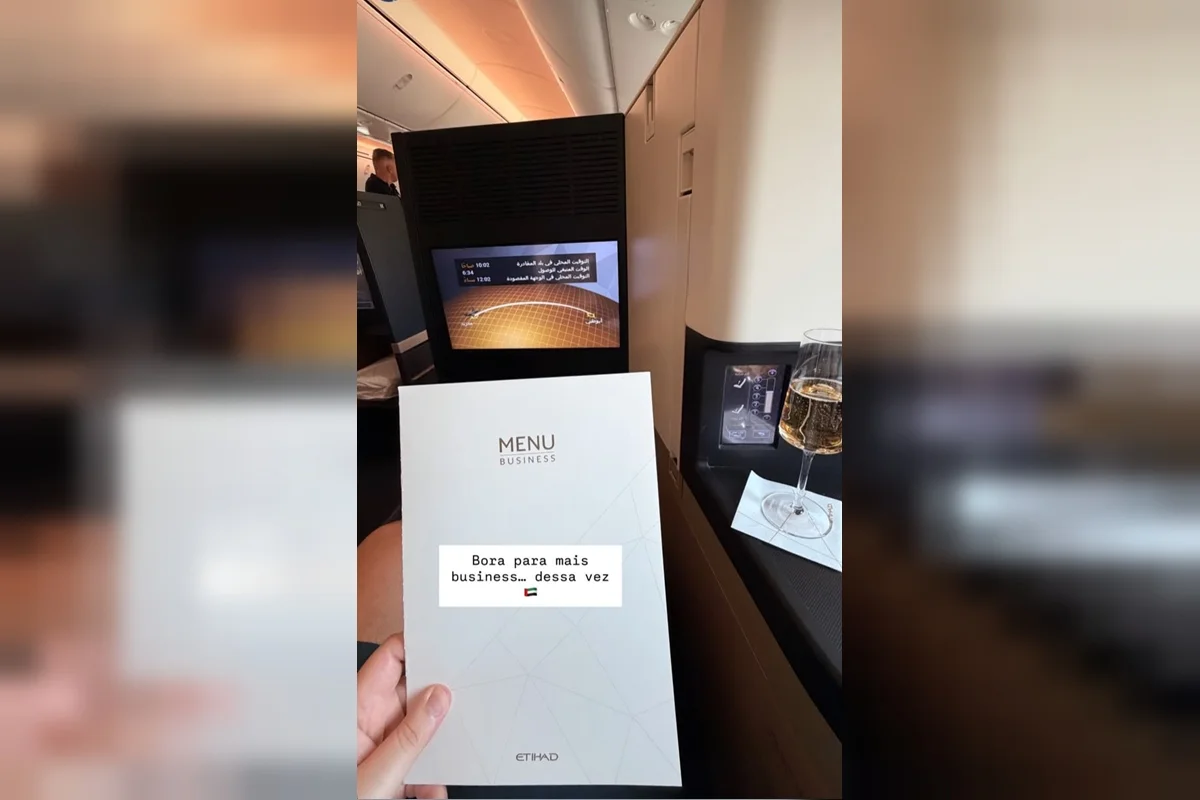 O empresário postou fotos em viagem a Dubai O empresário postou fotos em viagem a Dubai