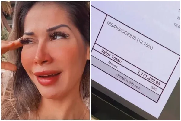 Maíra Cardi expõe boleto de R$ 1 milhão e pede ajuda para pagar