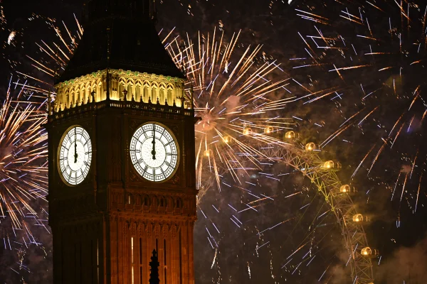 Virada para 2026 em Londres