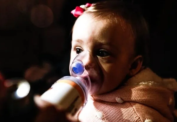 Maria Sofia, de dois meses, que morreu na enfermaria do Hospital Infantil Joana de Gusmão