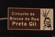 Placas em homenagem a Preta Gil 