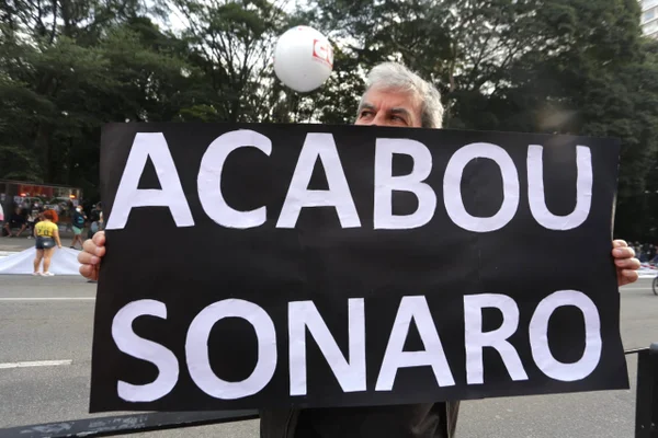 São Paulo - Manifestações contra o Governo Bolsonaro no Brasil