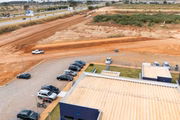 Construtora aterra bacias do sistema de drenagem em Ceilândia