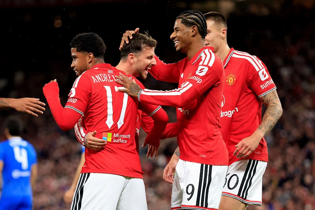 Manchester United e Brighton Manchester United e Brighton