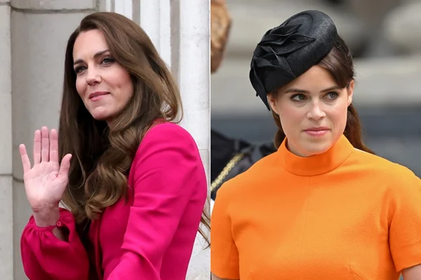 Eugenie causa alvoroço na realeza após cortar Kate da foto do Jubileu