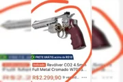Venda de arma pela internet
