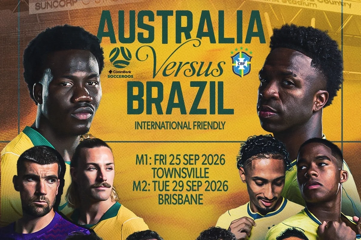 Brasil confirma dois amistosos na Austrália contra os Socceroos após a Copa do Mundo