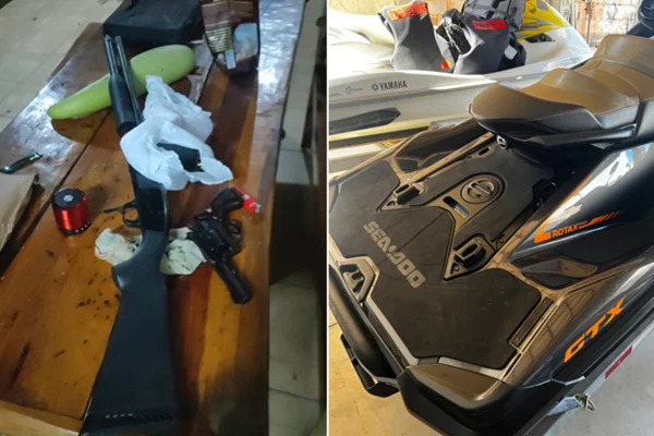 MP apreende joias, dinheiro e jet ski com "agroboys do tráfico"