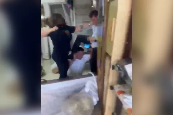 Briga em funerária em Nova Serrana MG