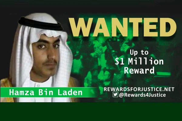 EUA: US$ 1 mi em recompensa por informações sobre filho de Bin Laden