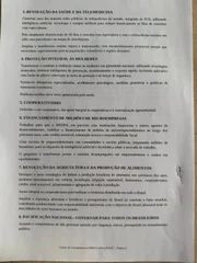 Carta assinada por Flávio Bolsonaro com compromissos firmados pelo apoio de Augusto Cury