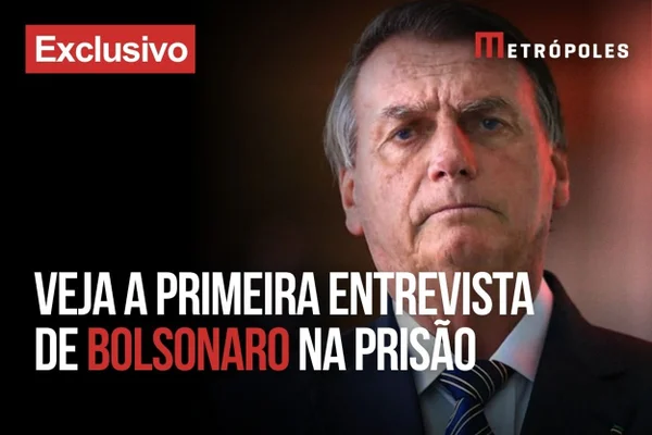 Bolsonaro concede entrevista exclusiva ao Metrópoles nesta 3ª; saiba como assistir