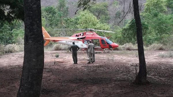 Bombeiros encontram grupo que estava perdido na Chapada
