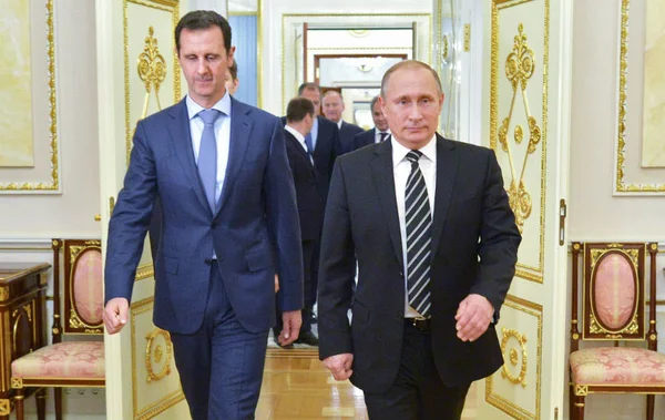 Bashar al-Assad e Vladimir Putin -- Metrópoles