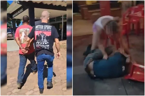 Reviravolta marca caso de mulher que agrediu homem dentro de bar no DF