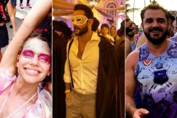 Sem folia famosos relembram carnaval