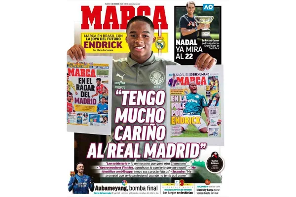 E esse chamego do Real Madrid com Endrick, é namoro ou amizade?