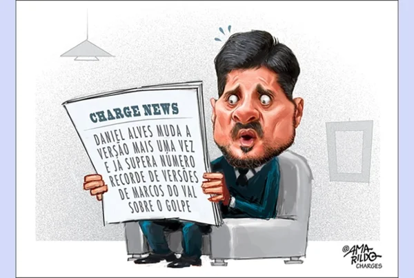 Charge do Amarildo
