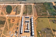 Construtora aterra bacias do sistema de drenagem em Ceilândia