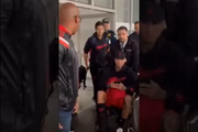 O jogador Erick Pulgar sofreu lesão no jogo contra o Bayern 