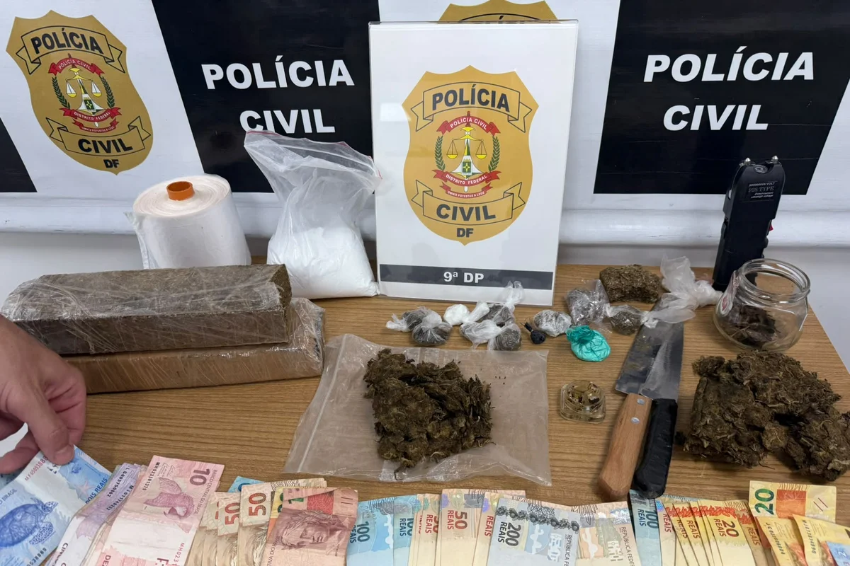 Responsável pelo "Disk Erva, "Motoboy da Maconha" é preso no Varjão