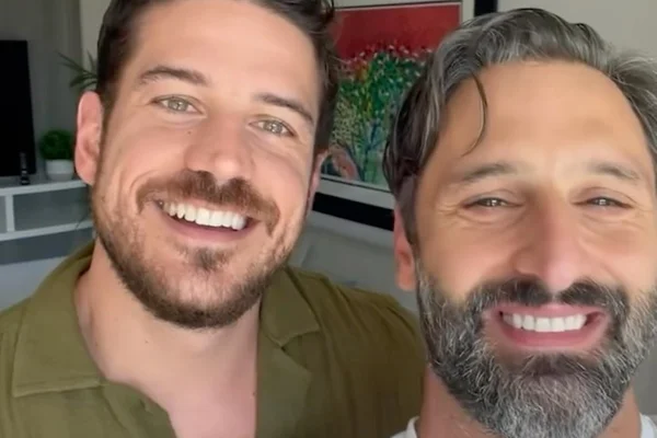 Marco Pigossi desabafa sobre homofobia e paternidade: "Me assusta" - Metrópoles