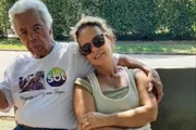 Roque e Janilda Nogueira posam para as redes sociais Roque e Janilda Nogueira posam para as redes sociais