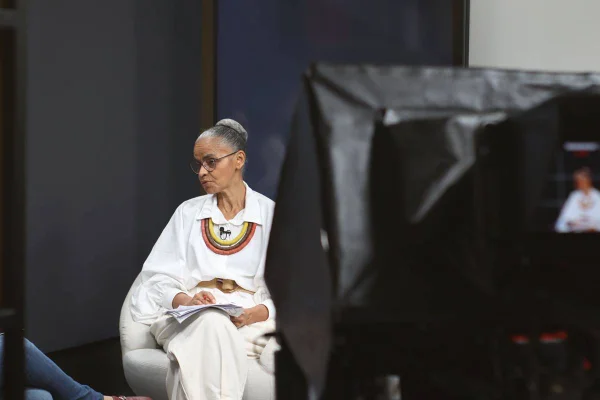 Marina Silva, ex-ministra do Meio Ambiente e candidata ao Senado por São Paulo, em entrevista ao Metrópoles