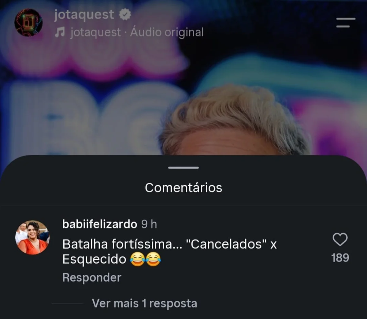 Fãs de Viih Tube cobraram o Jota Quest no Instagram Fãs de Viih Tube cobraram o Jota Quest no Instagram