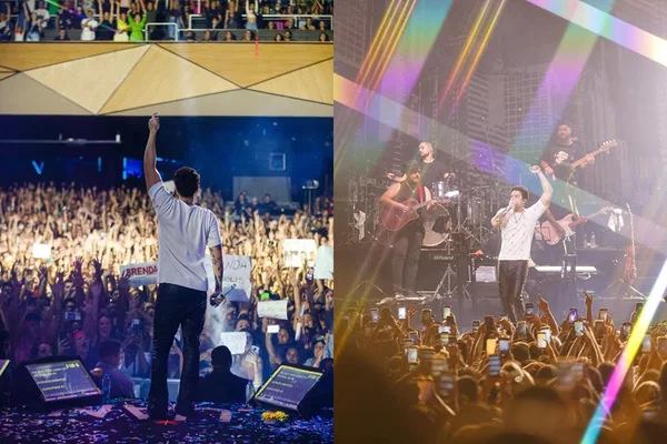 Luan Santana se apresenta no Rio de Janeiro (Reprodução: Instagram)