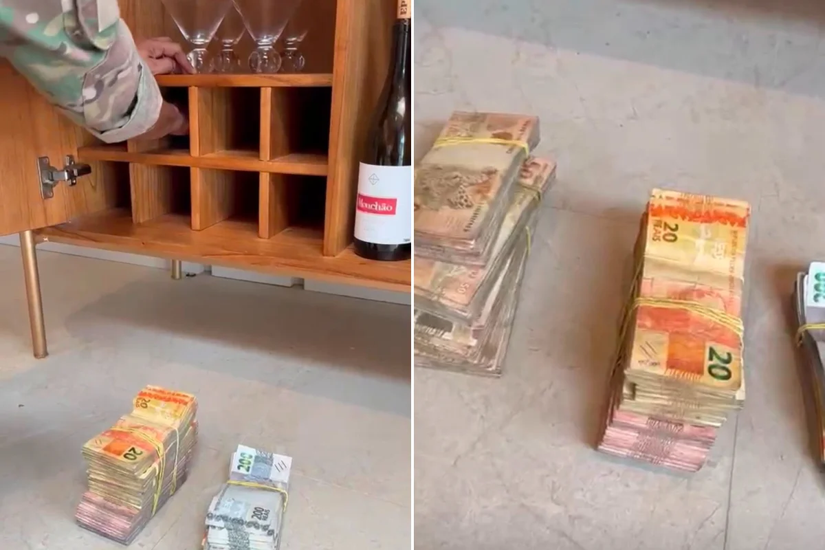 Ao todo, a operação apreendeu R$ 90 mil Ao todo, a operação apreendeu R$ 90 mil