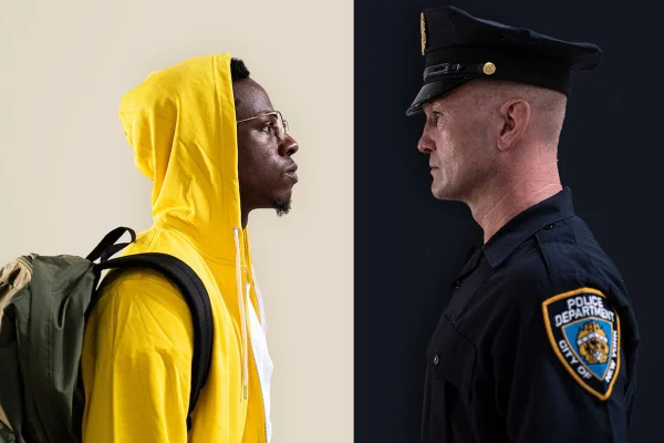 Imagem promocional do filme Dois estranhos - Metrópoles