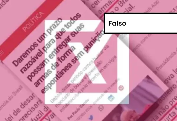 Imagem colorida de postagem falsa sobre tuítes de Lula