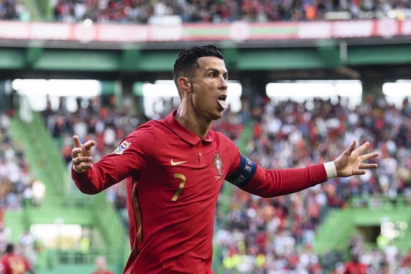 Cristiano Ronaldo, durante jogo entre Portugal e Suíça