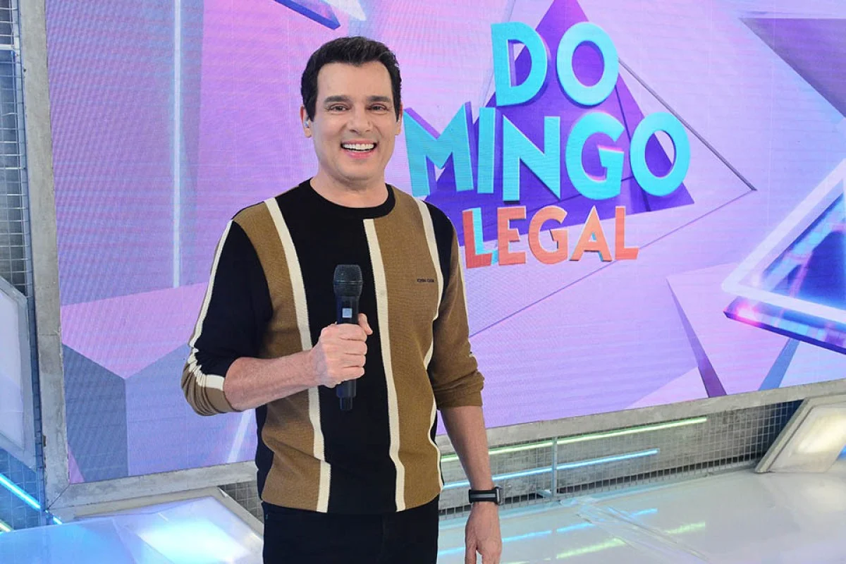 O apresentador Celso Portiolli O apresentador Celso Portiolli
