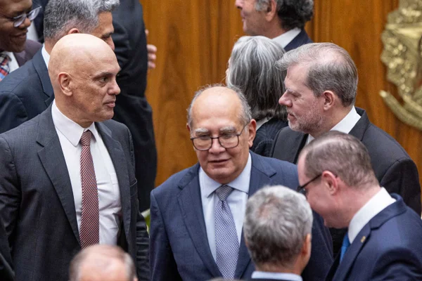 Ministros STF Superior Tribunal Federal Alexandre de Moraes e Toffoli --Metrópoles