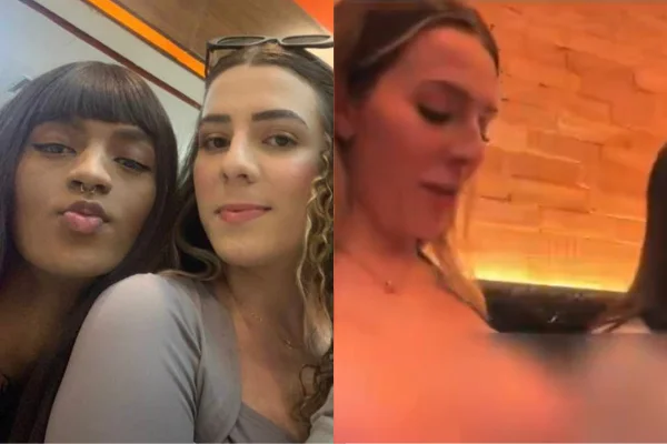 Influencer trans denuncia transfobia e exibe seios em bar. Veja vídeo