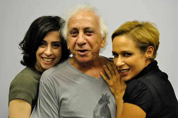 Fernanda Torres, Flávio Migliaccio e Andréa Beltrão