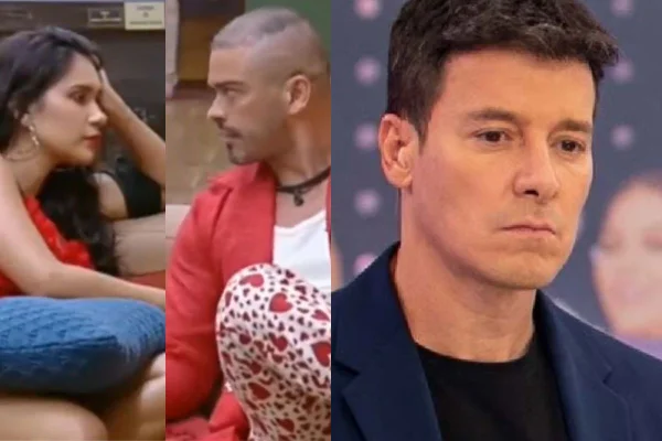 Montagem colorida de Gizelly Bicalho, Sidney Sampaio e Rodrigo Faro - Metrópoles