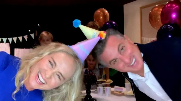 Angélica e Luciano Huck aniversário