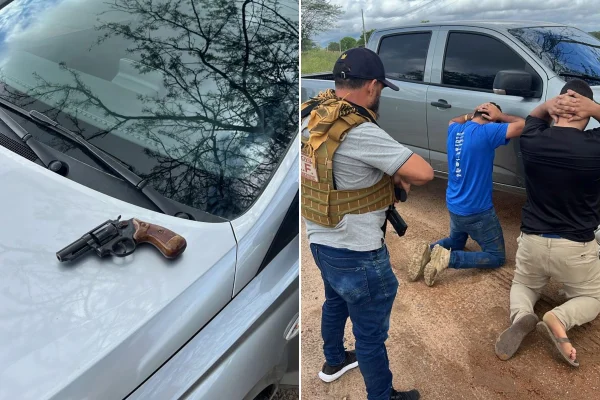 Trio sequestra motorista, rouba caminhão de remédios e acaba preso