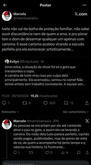 Fãs se revoltam e expõe crise nos bastidores envolvendo carreira de Ivete Sangalo. Fãs se revoltam e expõe crise nos bastidores envolvendo carreira de Ivete Sangalo.