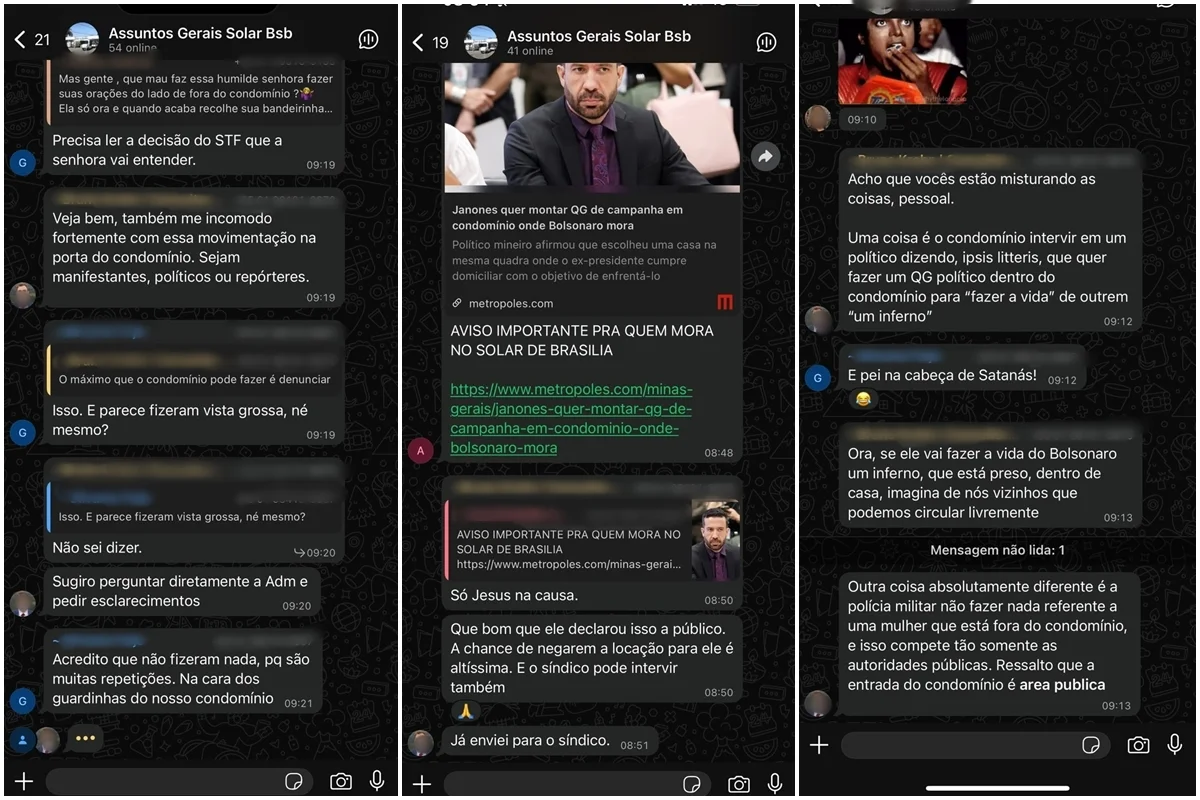 Moradres estão preocupados com o sossego do local Moradres estão preocupados com o sossego do local