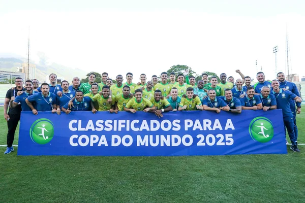 Seleção comemora classificação para o Mundial Sub-20
