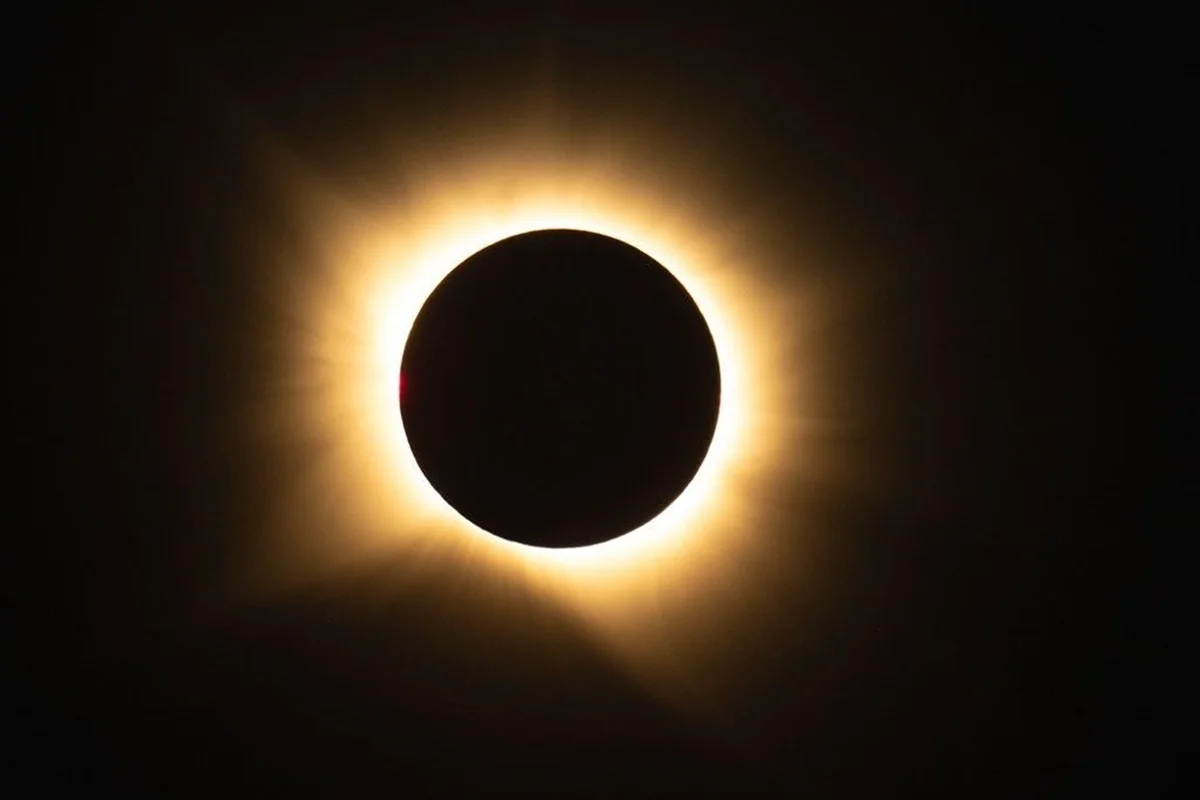 Eclipse total desta quarta-feira 12, em San Millán de los Caballeros, Espanha Eclipse total desta quarta-feira 12, em San Millán de los Caballeros, Espanha