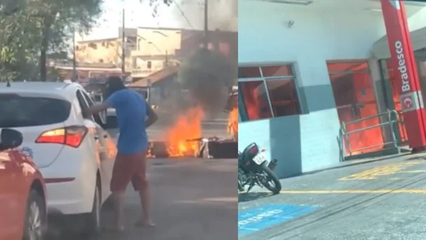 Ataques de criminosos deixam rastro de destruição em Manaus