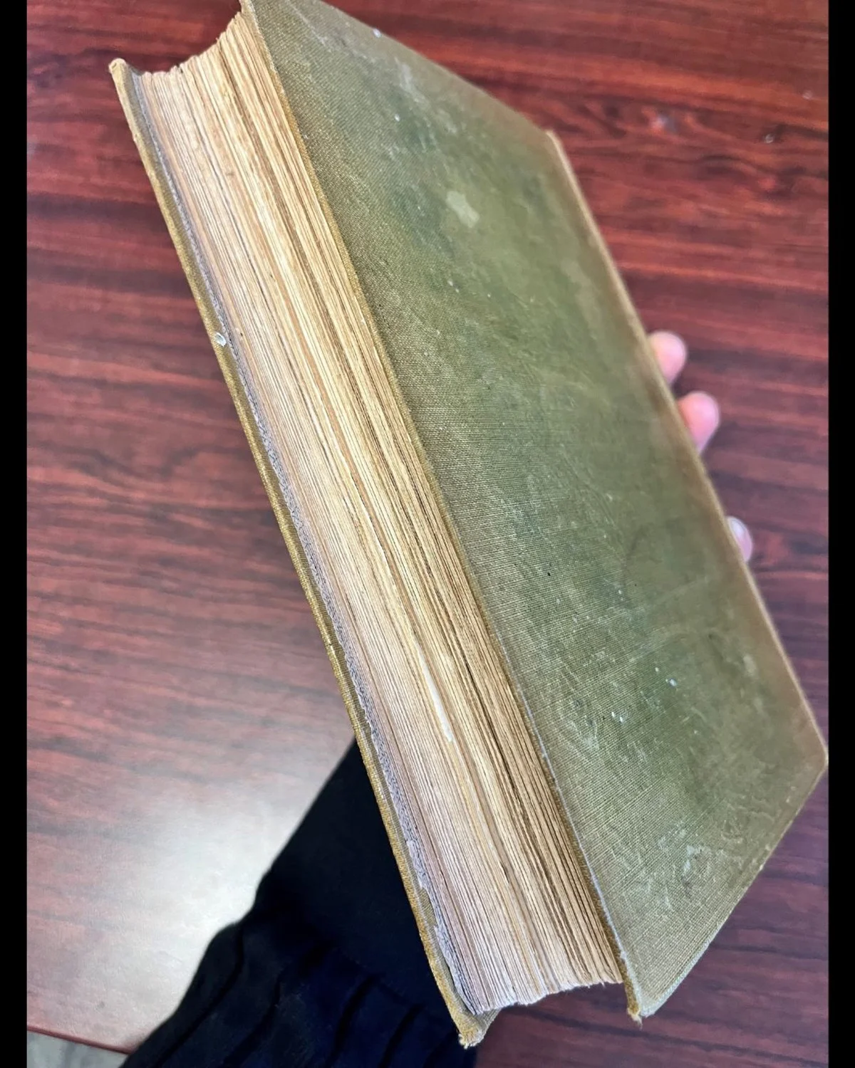 Livro é achado durante obra e devolvido à biblioteca 150 anos atrasado - imagem 3 Livro é achado durante obra e devolvido à biblioteca 150 anos atrasado - imagem 3